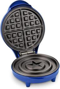 img 3 attached to 🔵 Blue Marvel MVA-278 Captain America Waffle Maker: Boost Your Breakfast!