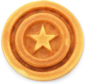 img 1 attached to 🔵 Blue Marvel MVA-278 Captain America Waffle Maker: Boost Your Breakfast!