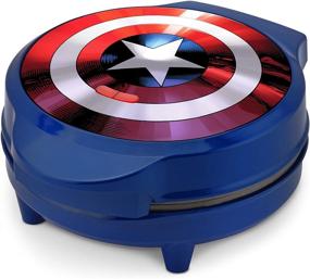 img 4 attached to 🔵 Blue Marvel MVA-278 Captain America Waffle Maker: Boost Your Breakfast!