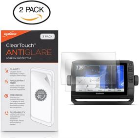 img 4 attached to 📱 BoxWave ClearTouch Anti-Glare Screen Protector (2-Pack) for Garmin echoMAP Plus 93sv - Anti-Fingerprint Matte Film Skin