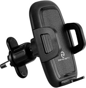img 2 attached to Car Air Vent Phone Holder: Adjustable Clip, Compatible with iPhone 13/13 Pro/13 Pro 📱 Max, iPhone 12/12 Pro/12 Pro Max, iPhone 11 Pro Max, XR, XS Max, 8 Plus+