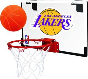 img 2 attached to Rawlings NBA Game On PC Mini Basketball Hoop Set: Choose Your Team!