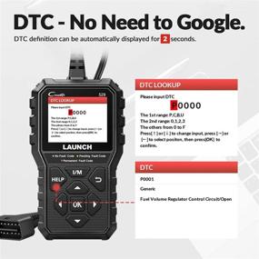 img 2 attached to 🚗 LAUNCH OBD2 Scanner CR529: Enhanced Universal Car Code Reader with Full OBDII Functions, 2021 Newest Auto Diagnostic Scan Tool for All OBDII Cars After 1996