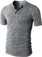 👕 h2h casual henley sleeve cmtts0172: versatile and stylish men's shirt logo