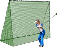 🏌️ crepro 10x8 ft golf net: heavy duty outdoor practice for backyard driving, garage home range & chipping training for golfers логотип