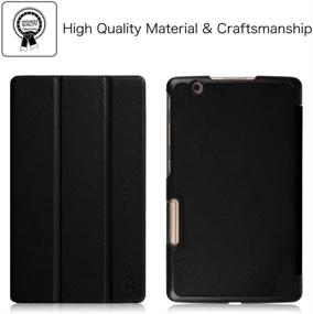 img 3 attached to 📱 Fintie Ultra Lightweight Slim Shell Standing Cover for LG G Pad X 8.0 T-Mobile (V521) / AT&amp;T (V520) / LG G Pad III 8.0 (V525) Tablet - Black, 8-Inch