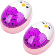 🥚 egg timer sensitive: color changing indicator for perfectly boiled eggs (purple 2 pack) logo