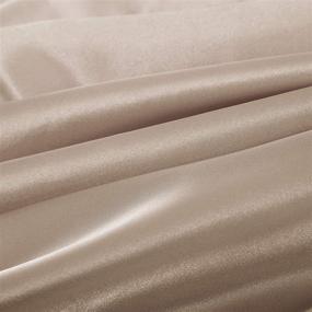 img 1 attached to EXQ Home Satin Body Pillow Pillowcase: Luxurious Camel Silk Pillowcase, Super Soft and Enveloping (20x54 Inches)