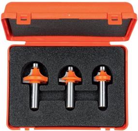 img 2 attached to 🔧 CMT 838 001 11: 3-Piece Router Bit Set with 4-Inch Roundover
