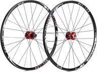 🚲 bucklos mountain bike wheelsets: carbon hub, quick release disc brakes, low-resistant spokes – us stock logo