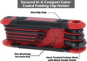 img 1 attached to 🔧 Drixet Folding Metric Socket Set: Compact and Versatile 8-Piece Toolkit for Precision Jobs