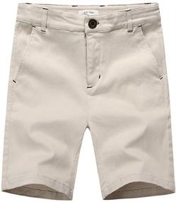 img 4 attached to 🩳 Boys' School Uniform Shorts by BASADINA - Quality Boys' Clothing and Shorts