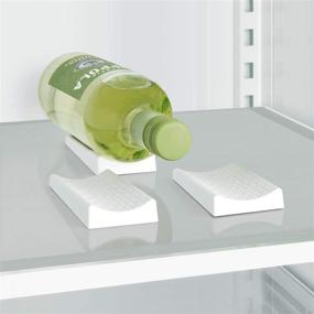 img 3 attached to 🍾 YouCopia FridgeView Bottle Savers Set - White, 3 Pieces