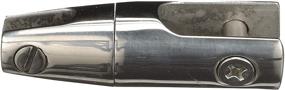 img 2 attached to Seachoice 44501 Stainless Steel Anchor Swivel - 3.5 Inches Long, 5/8-Inch Anchor Side, 9/32-Inch Chain Side