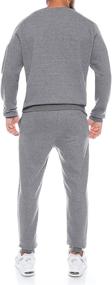 img 2 attached to COOFANDY Sweatpants Sweatshirt Athletic Trousers Men's Clothing