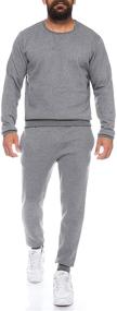 img 4 attached to COOFANDY Sweatpants Sweatshirt Athletic Trousers Men's Clothing