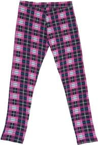 img 1 attached to 👖 French Toast Uniform Printed Leggings: Quality Girls' Clothing for School