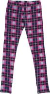 👖 french toast uniform printed leggings: quality girls' clothing for school logo