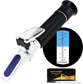 img 4 attached to 🍷 Enhance Winemaking Precision: Refractometer Concentration for Distilled Beverages