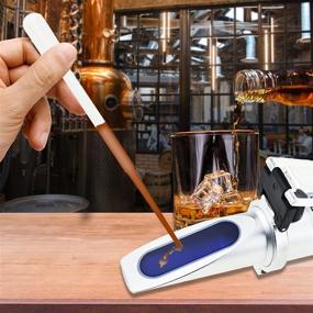 img 2 attached to 🍷 Enhance Winemaking Precision: Refractometer Concentration for Distilled Beverages