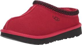 img 4 attached to 🔥 Stay Cozy with UGG Boys Tasman Moccasin Black Shoes and Slippers