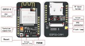 img 3 attached to 📷 Модуль камеры HiLetgo ESP32-CAM: разработочная плата с поддержкой WiFi и Bluetooth, оснащенная камерой OV2640 2 МП и слотом для TF-карты для Arduino Raspberry Pi.