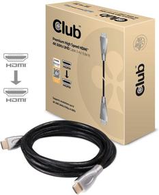 img 4 attached to 🔌 Club3D HDMI 2.0 Premium Certified High Speed 4K/60Hz UHD Cable (CAC-1310) 30AWG 3m/9.84ft.