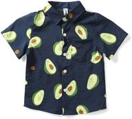 👕 phorecys boys' hawaiian tropical shirts h 160 - tops, tees and shirts for boys, size 9-10 logo