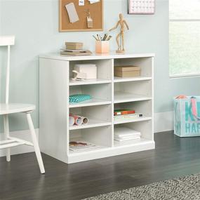 img 3 attached to 📦 Sauder Craft Pro Series Open Storage Cabinet in White Finish - Improve Your Storage Solution