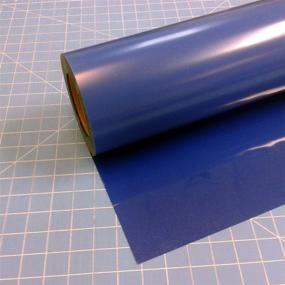 img 1 attached to Siser Easyweed Royal Iron On Heat Transfer Vinyl Roll - 15 inches x 5 feet