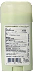 img 3 attached to 🌸 Natural Powder Antiperspirant Stick Deodorant for Women by Tom's of Maine - 2 Count