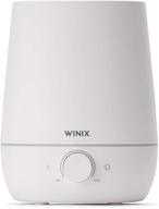 winix ultrasonic cool mist humidifier - premium whisper-quiet humidifying unit with automatic shut-off, night light function - lasting up to 30 hours logo