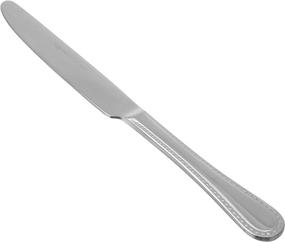 img 4 attached to 🍴 Stainless Pearled Dinner Knives by AmazonBasics