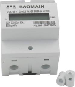 img 3 attached to Baomain DDS238 4 Single DIN Rail Kilowatt