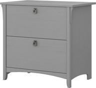 🗄️ stylish and practical: bush furniture salinas lateral file cabinet in cape cod gray logo