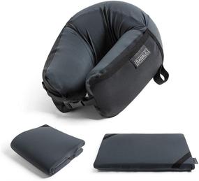 img 4 attached to Omni Pillow 3-in-1: Compact and Portable Travel Pillow with Comfortable Memory Foam