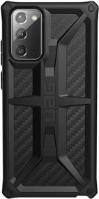 img 3 attached to 📱 Rugged Carbon Fiber Protective Case for Samsung Galaxy Note20 5G by Urban Armor Gear UAG - Shockproof & Slim Design