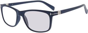 img 4 attached to 👓 Eyekepper Transition Reading Glasses with Photochromic Lenses - Unisex Men and Women Readers