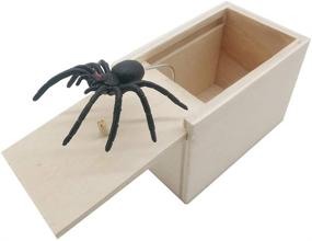 img 4 attached to Spider Box，Wooden Surprise Box，Handmade Practical