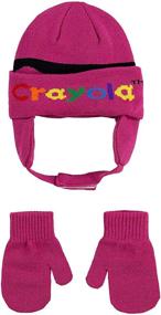 img 2 attached to Crayola Childrens Apparel Toddler Mittens Boys' Accessories in Cold Weather