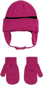 img 1 attached to Crayola Childrens Apparel Toddler Mittens Boys' Accessories in Cold Weather