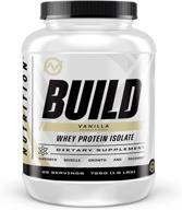 🏋️ whey protein isolate - vanilla: boost your performance with outwork nutrition build logo