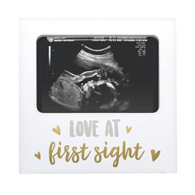 img 4 attached to 📷 Cherish the Moment with Tiny Ideas Love at First Sight Sonogram Keepsake Photo Frame: Perfect Ultrasound Photo Frame for Baby Girl or Boy