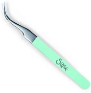 sizzix fine tip curved tweezers - ideal 🔍 for intricate projects, scrapbooking, cardmaking - one size, multi color logo