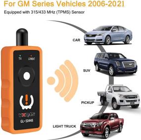 img 2 attached to 🚗 Продвинутый датчик мониторинга давления в шинах Arozk TPMS с функцией автоматической перенастройки автоинструмента активации OEC-T5 для автомобилей серии GM 2006-2021.