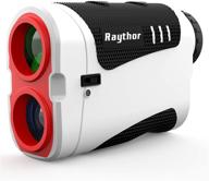 🏌️ raythor pro gen s2 golf rangefinder – tournament-legal laser range finder for professional golfers, slope &amp; non-slope physical switch, flag-lock with pulse vibration, continuous scan, rechargeable logo