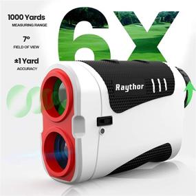 img 2 attached to 🏌️ Raythor Pro GEN S2 Golf Rangefinder – Tournament-Legal Laser Range Finder for Professional Golfers, Slope &amp; Non-Slope Physical Switch, Flag-Lock with Pulse Vibration, Continuous Scan, Rechargeable