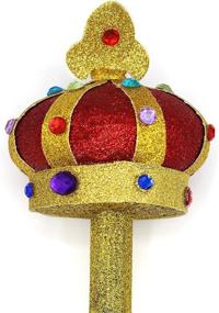 img 2 attached to Majestic 👑 King Crown Scepter Accessories