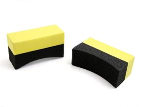 img 3 attached to Uxcell U Shape Waxing Polishing Sponge