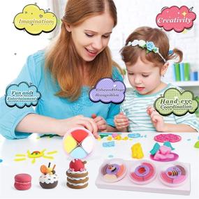 img 3 attached to 🎨 Ultra Light Magic Clay for Kids - Air Dry Modeling Clay with 12 Themed Colors, DIY Tool Kits & Tutorial - Non-Toxic, Ages 3+, Creative Gift Set